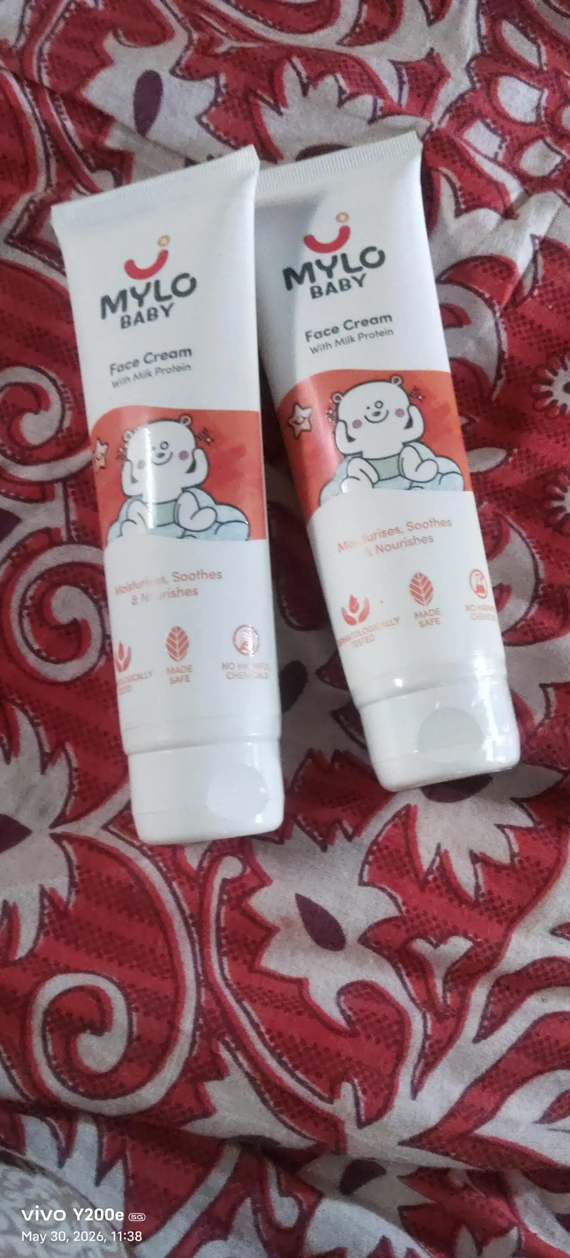 Baby Cream for Face 100 gm | Dermatologically Tested | Made Safe Australia Certified | Nourishes and Brightens Skin | Soothes Skin Irritation