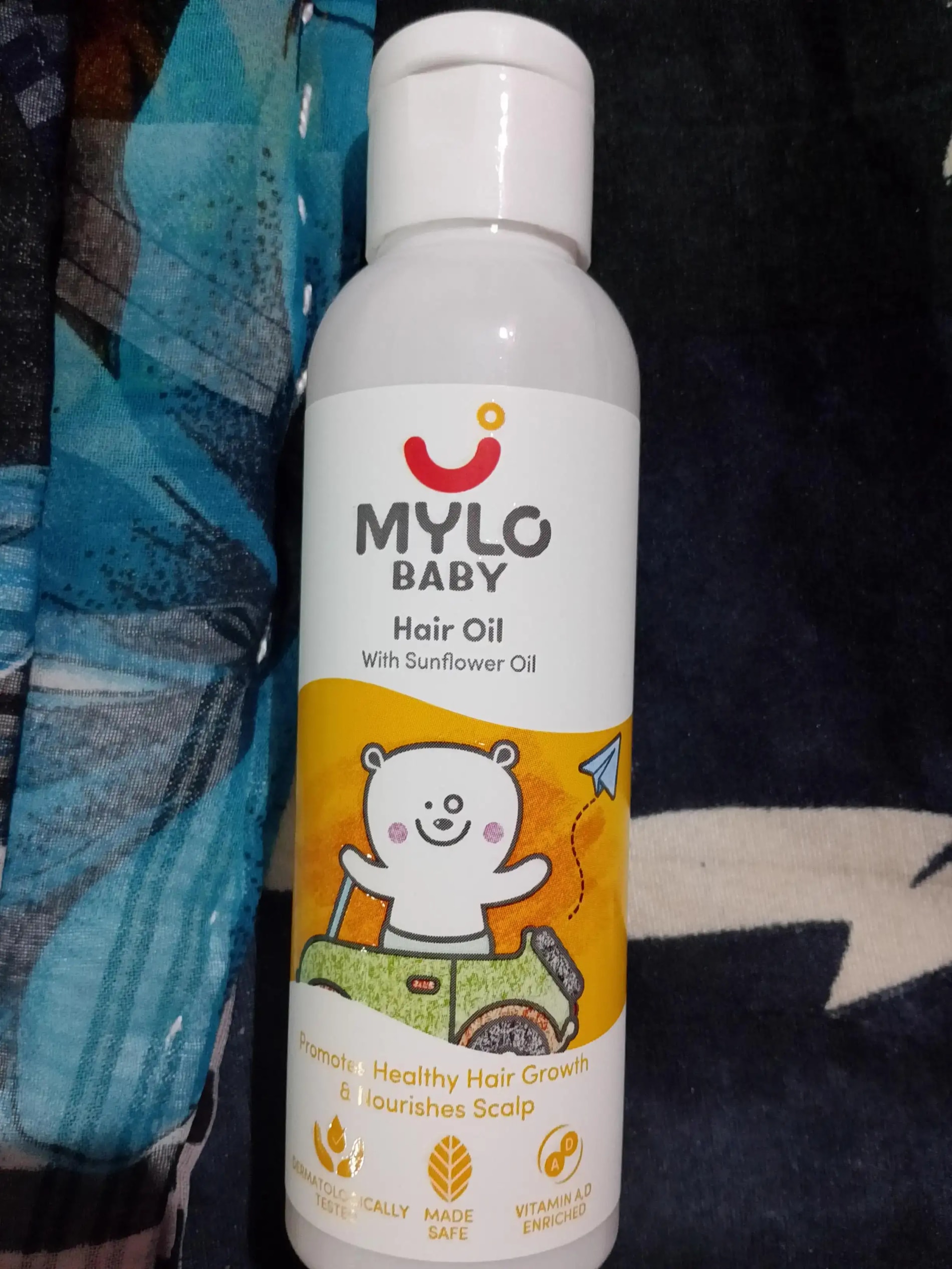 Baby Hair Oil 100 ml | Dermatologically Tested | Made Safe Australia Certified | Promotes Hair Growth | Strengthens Hair | Safe Hair Oil for Baby