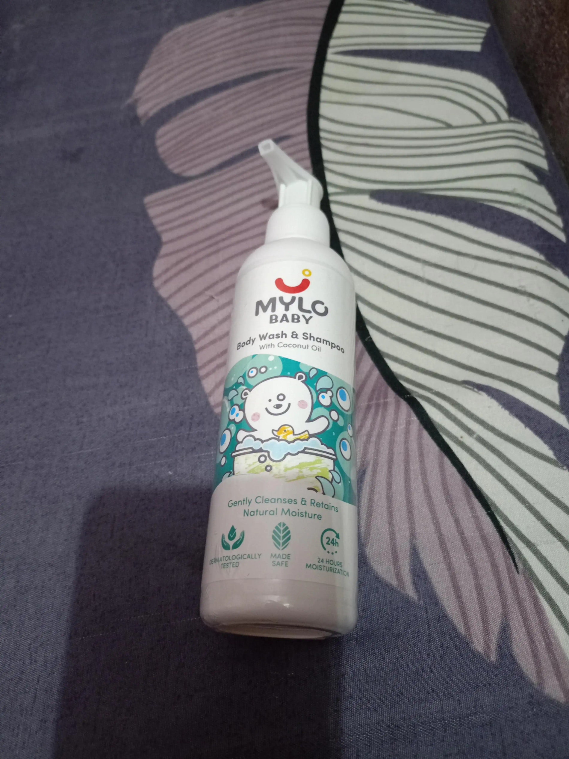 Baby Shampoo and Body Wash | Gentle Cleansing Head-to-Toe | Tear Free Formulation | Retains Natural Moisture | Dermatologically Tested | Made Safe Certified- 200 ml - Pack of 2