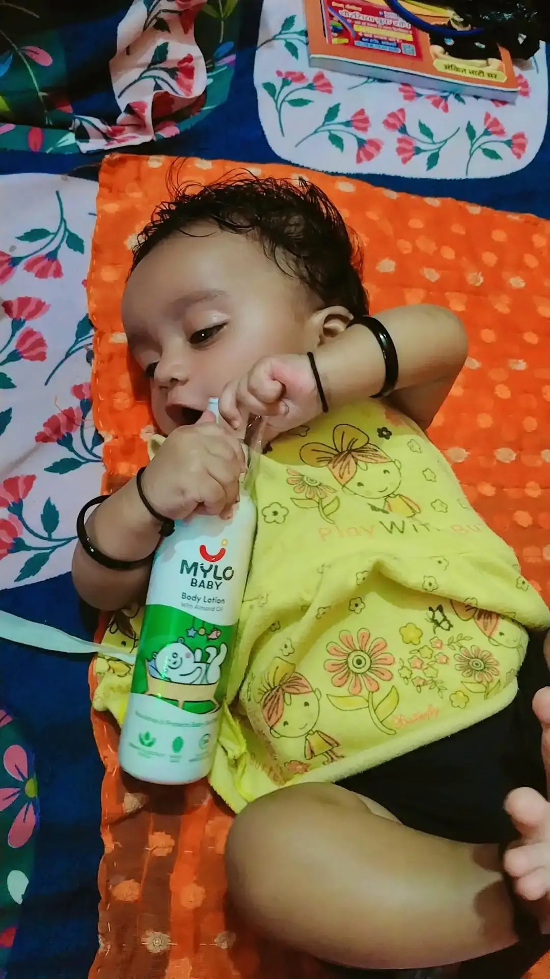 Baby Bath Essentials - Baby Body Wash & Shampoo (200 ml) and Mylo Care Baby Lotion (200 ml) | Tear Free Formulation | 24 Hours Moisturization
