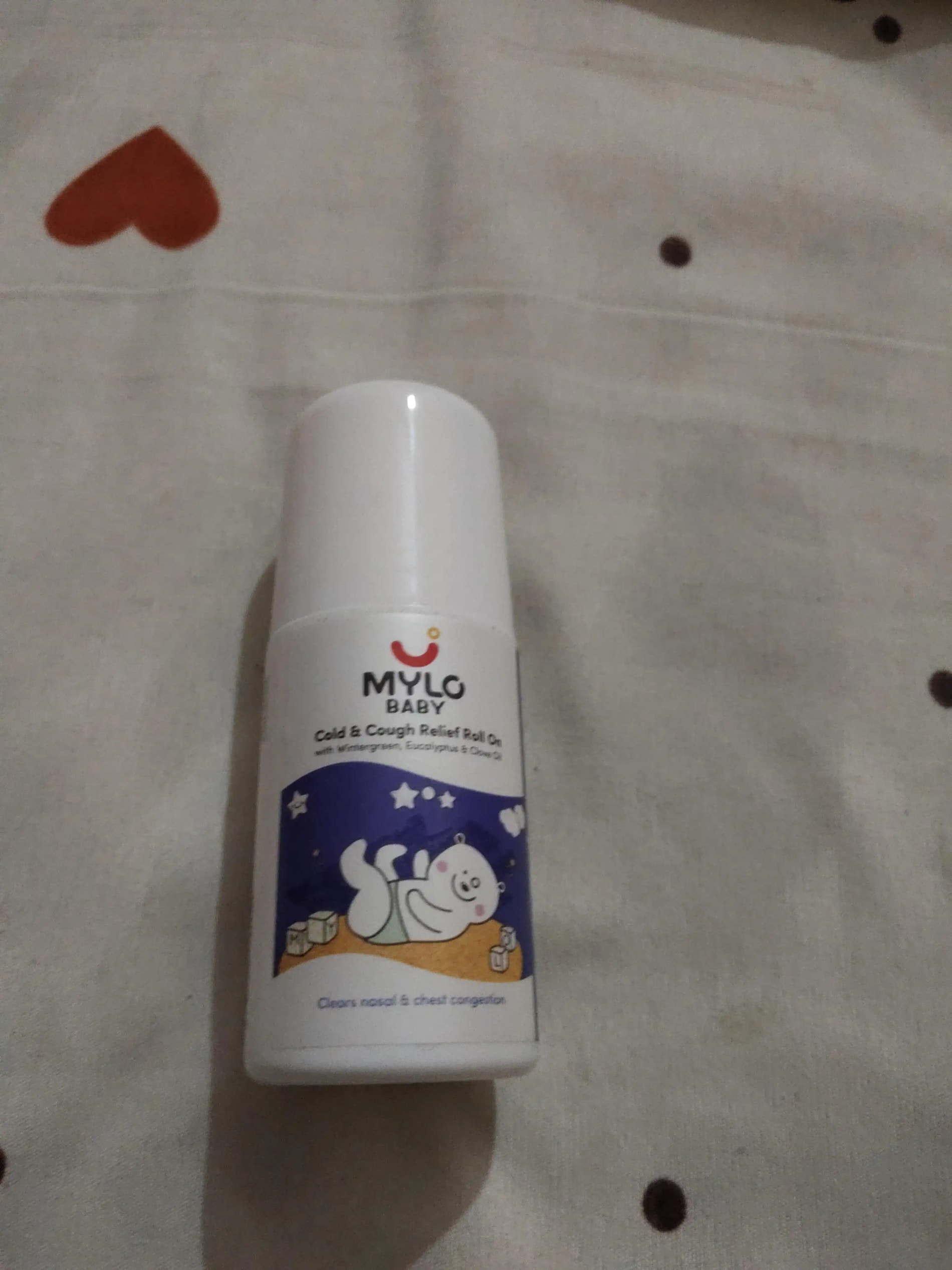 Mylo Baby Cold & Cough Roll-On with Lavender, Ajwain - 40ml