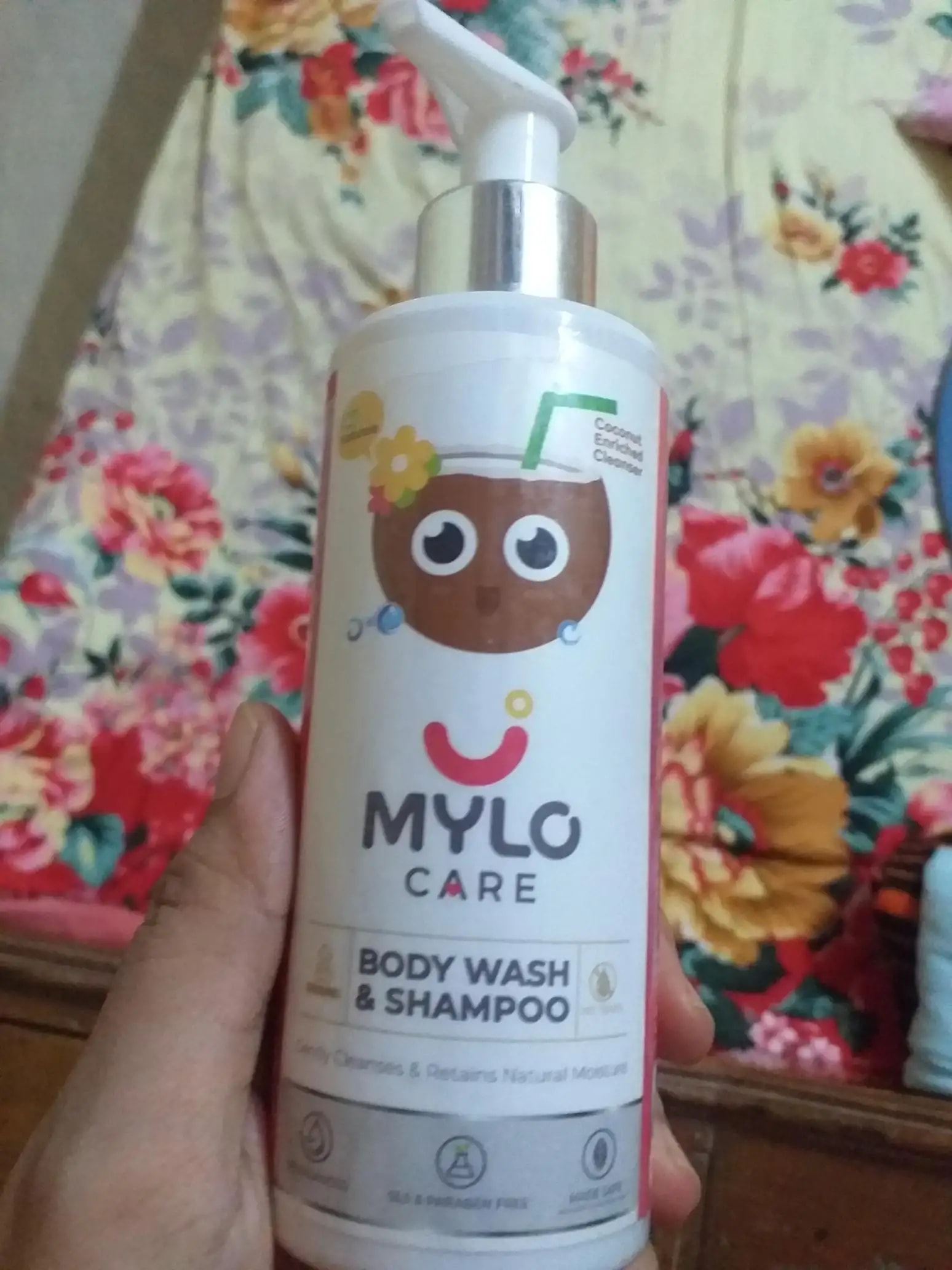 Baby Shampoo and Body Wash | Gentle Cleansing Head-to-Toe | Tear Free Formulation | Retains Natural Moisture | Dermatologically Tested | Made Safe Certified- 200 ml - Pack of 2