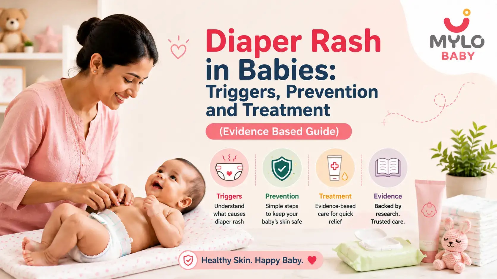 Diaper Rash in Babies: Triggers, Prevention and Treatment (Evidence Based Guide)