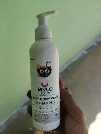 Baby Shampoo and Body Wash | Gentle Cleansing Head-to-Toe | Tear Free Formulation | Retains Natural Moisture | Dermatologically Tested | Made Safe Certified- 200 ml - Pack of 2