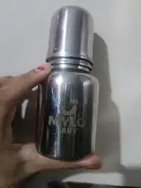 Stainless Steel Feeding Bottle | BPA Free | Anti-Colic | 100% Food Grade | Feels Natural Baby Bottle | Non-toxic Rust Free - 140 ml