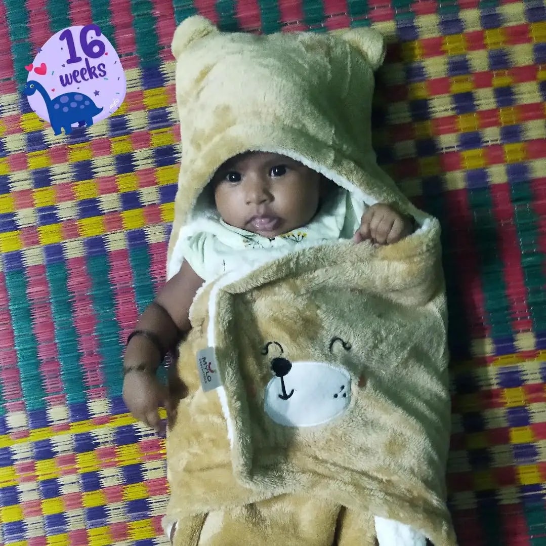 Baby Wrapper for New Born | Baby Swaddling Wrapper | 4-in-1 All Season AC Blanket cum Sleeping Bag for Baby 0-6 Months - Light Pink & Mint Green