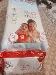 Monthly Diapering Super Saver Combo - Baby Diaper Pants Small (S) - (84 count) + Baby Wipes (Pack of 2)