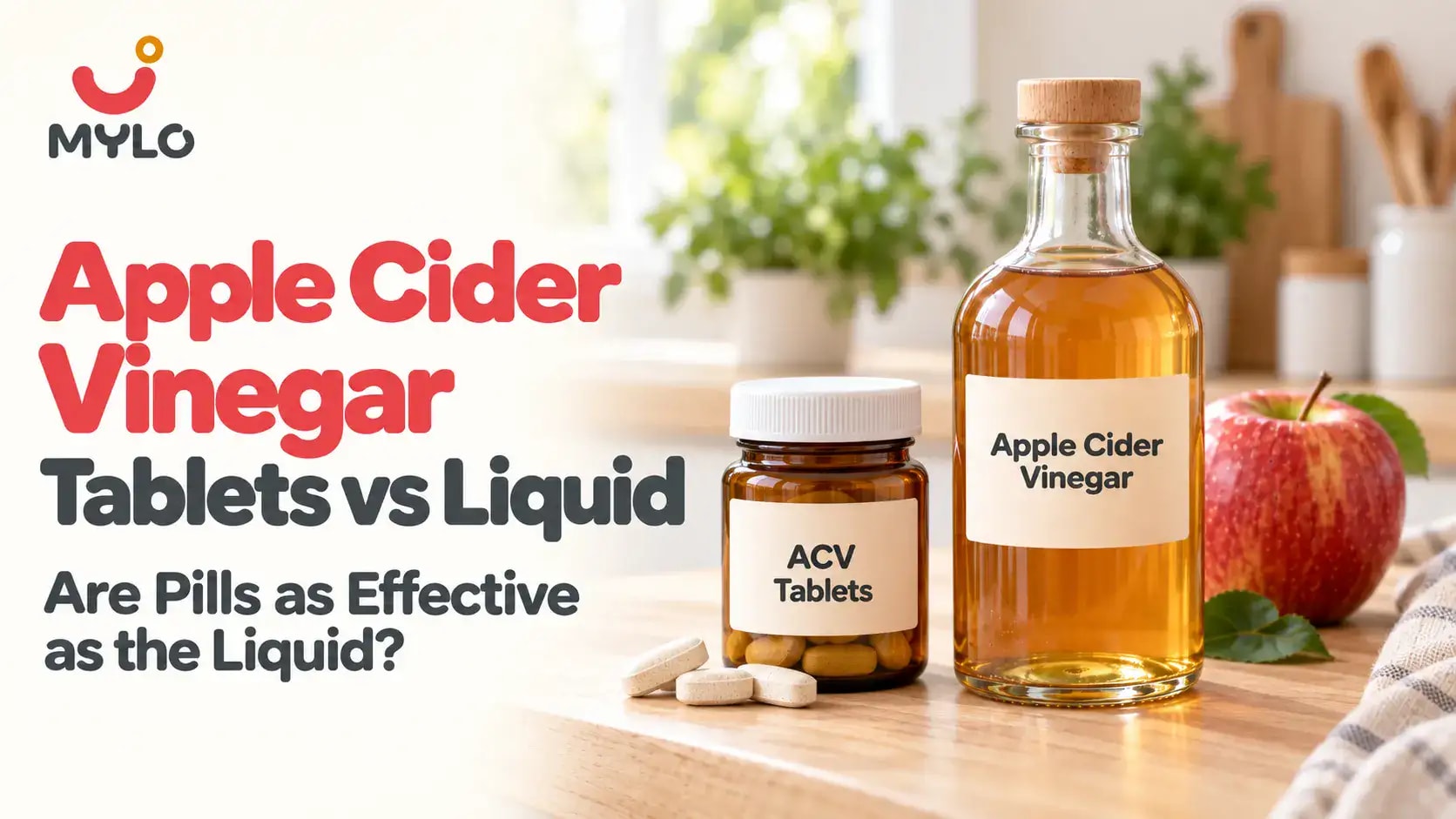 Apple Cider Vinegar Tablets vs Liquid: Are the Pills as Effective as the Juice?