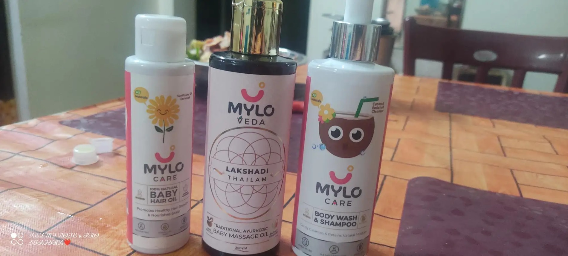 Mylo Herb Enriched Baby Massage Oil - 200 ml | Pack of 2 | Dermatologically Tested | Made Safe Certified | Nourishes Skin | Strengthens Immunity | Ayurvedic Preparation