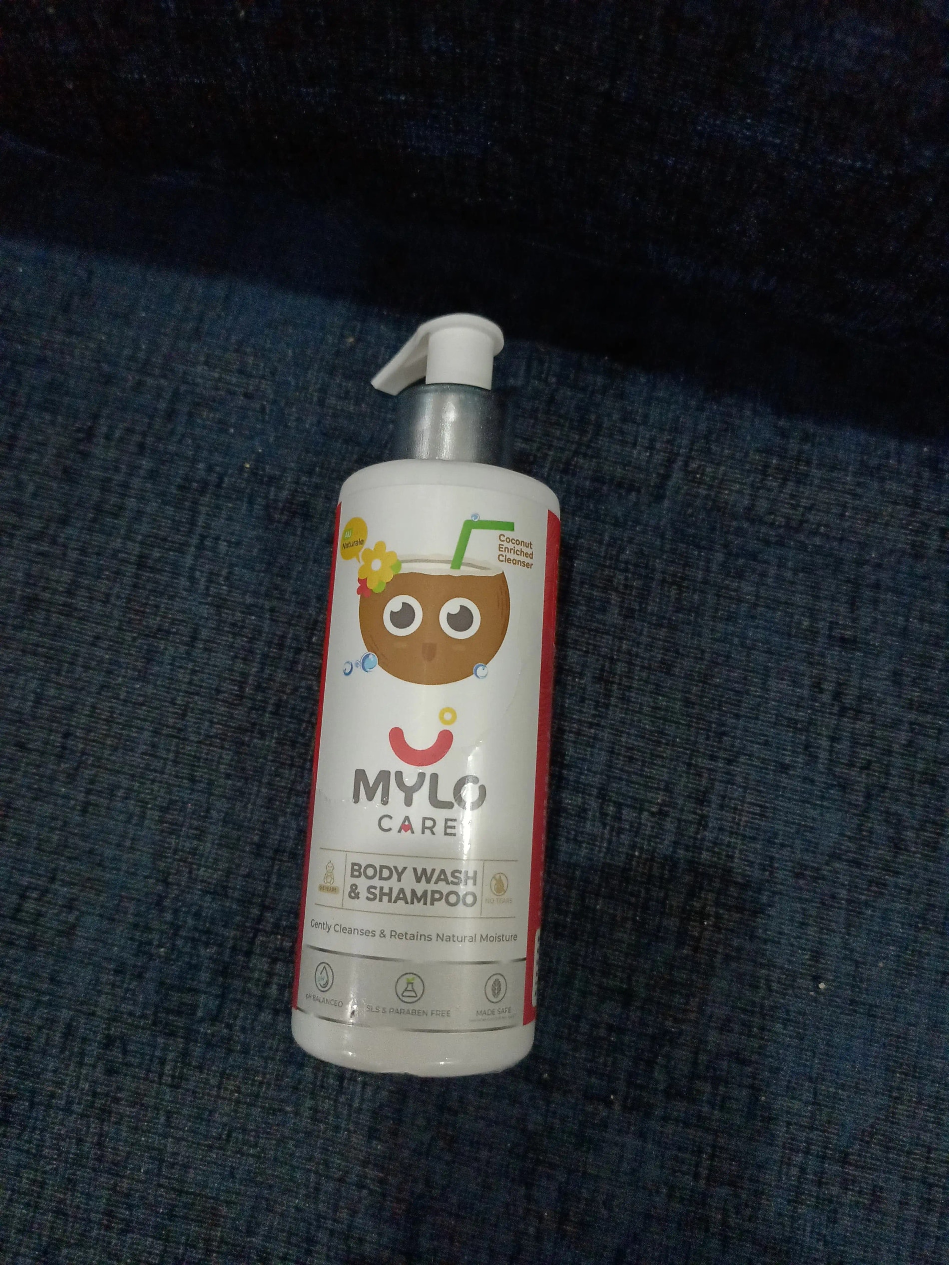 Baby Shampoo and Body Wash | Gentle Cleansing Head-to-Toe | Tear Free Formulation | Retains Natural Moisture | Dermatologically Tested | Made Safe Certified- 200 ml - Pack of 2