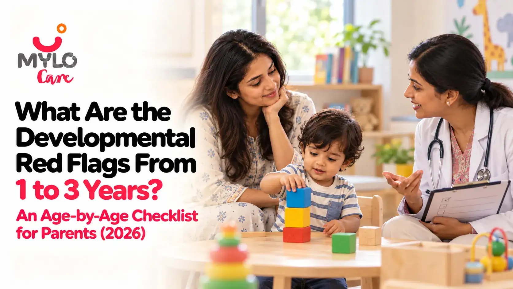 Images related to What Are the Developmental Red Flags From 1 to 3 Years? An Age-by-Age Checklist for Parents (2026)