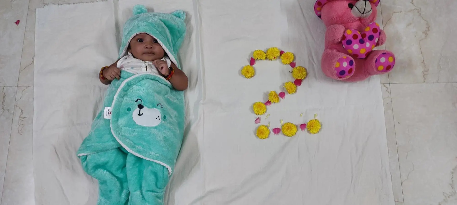 Baby Wrapper for New Born | Baby Swaddling Wrapper | 4-in-1 All Season AC Blanket cum Sleeping Bag for Baby 0-6 Months - Light Pink & Mint Green