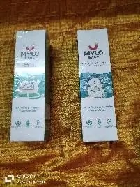 Baby Bath Essentials - Baby Body Wash & Shampoo (200 ml) and Mylo Care Baby Lotion (200 ml) | Tear Free Formulation | 24 Hours Moisturization