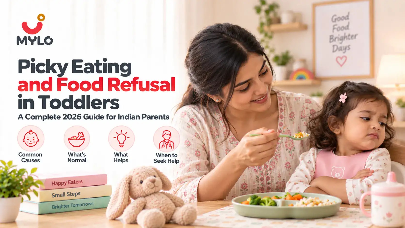 Images related to Picky Eating and Food Refusal in Toddlers: A Complete 2026 Guide for Indian Parents