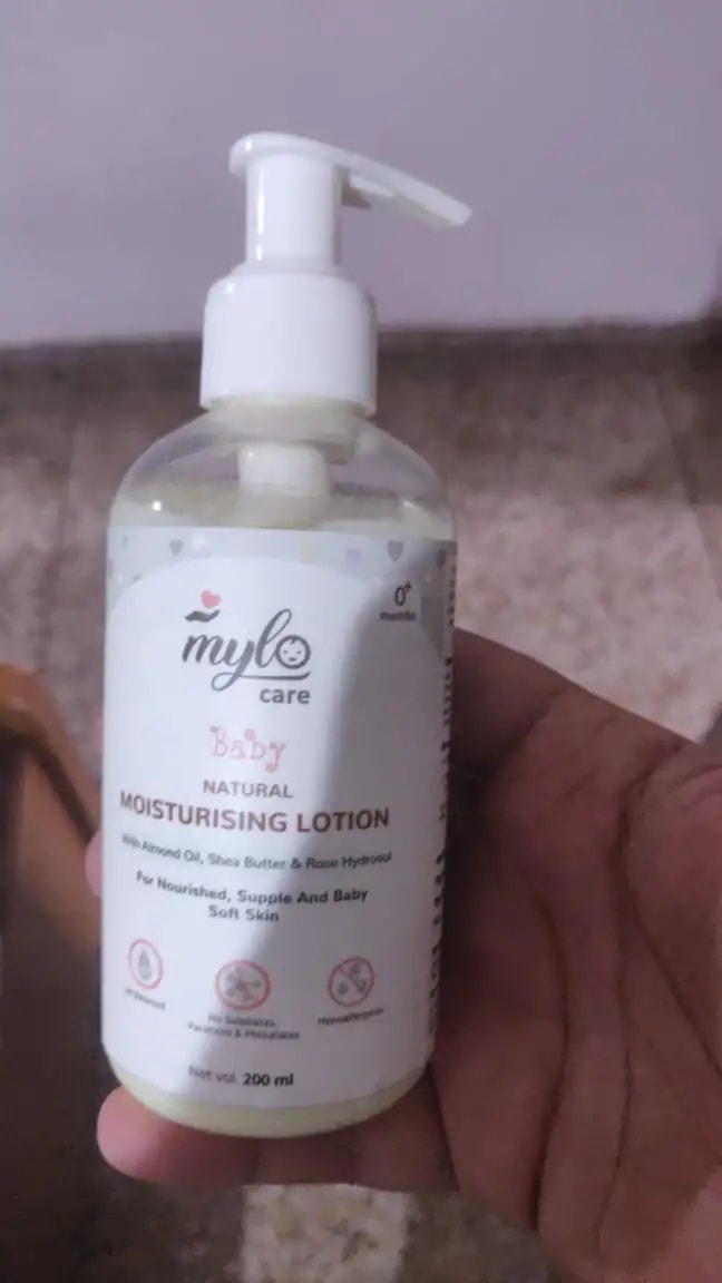 Baby Lotion for Kids | Made Safe Certified | Dermatologically Tested | Long Lasting 24 Hours Moisturisation | Soothes Dryness - 200 ml