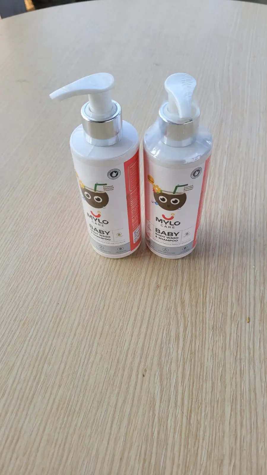 Baby Shampoo and Body Wash | Gentle Cleansing Head-to-Toe | Tear Free Formulation | Retains Natural Moisture | Dermatologically Tested | Made Safe Certified- 200 ml - Pack of 2