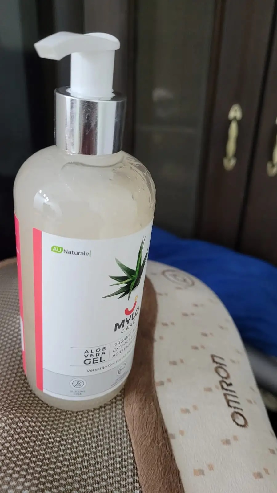 Aloe Vera Gel with 99% Organic Aloe Vera | Nurtures Skin & Hair | Reduces Suntan | Soothes Burns | Enhances Hair Resilience (300 ml)