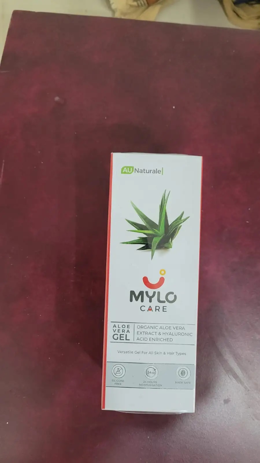 Aloe Vera Gel with 99% Organic Aloe Vera | Nurtures Skin & Hair | Reduces Suntan | Soothes Burns | Enhances Hair Resilience (300 ml)