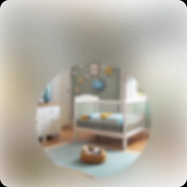 Your Baby's Vision, week 42: Nursery room in your baby's eyes