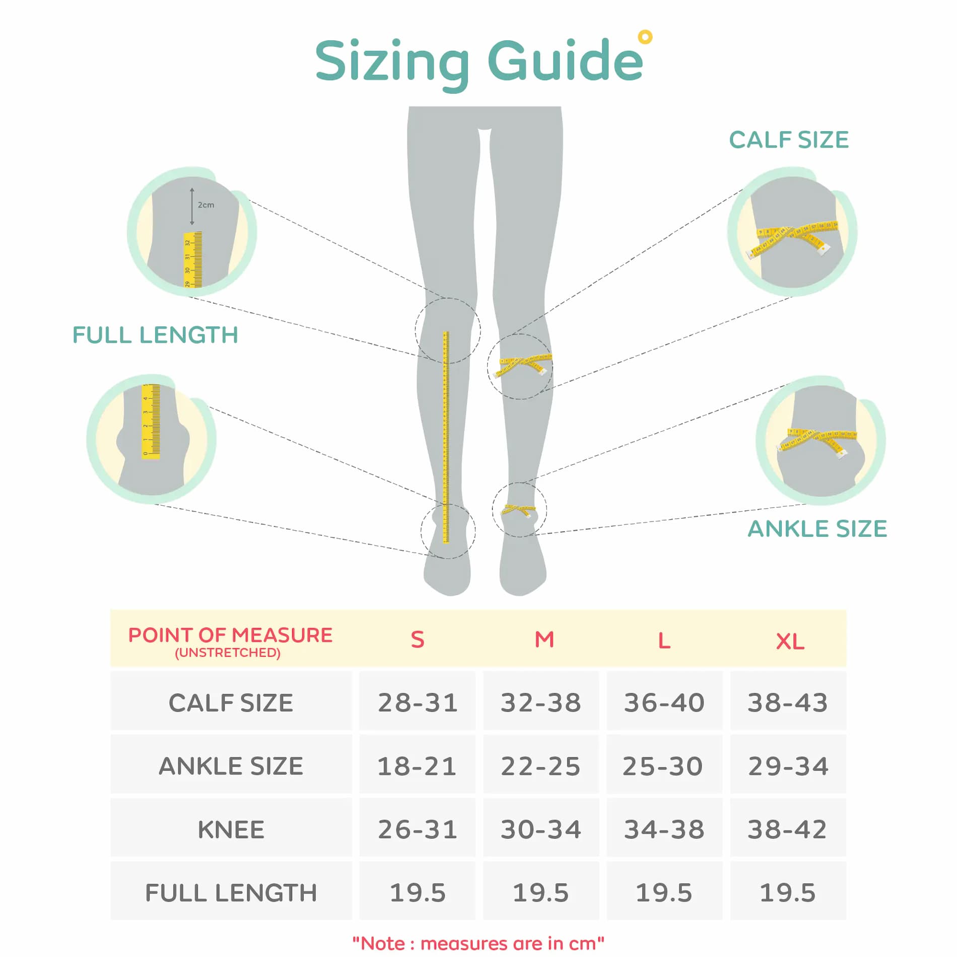 Open Toe Compression Stockings - Knee Length (M)