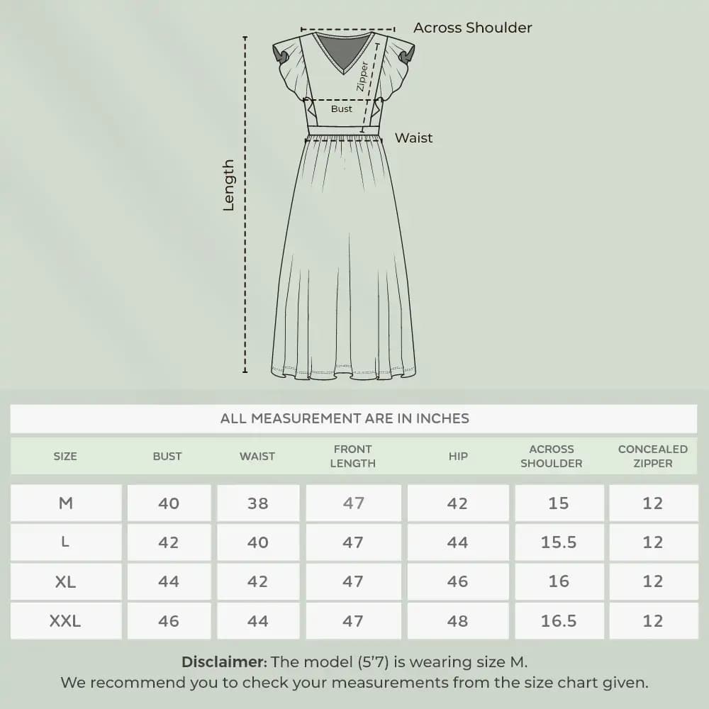 Pre & Post Maternity /Nursing Midi Dress with both sides Zipper for Easy Feeding – Floral - Grey–XL