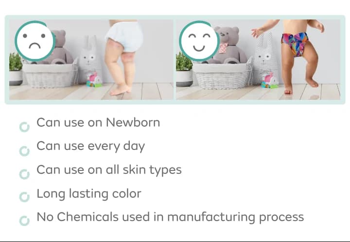 Combo of Free Size Washable & Reusable Cloth Diaper (3M-3Y)-Pack of 3(Twinkle +ABC +Rainbow) with Coconut oil & Neem based Wipes - Pack of 3  WHAT IS IT?