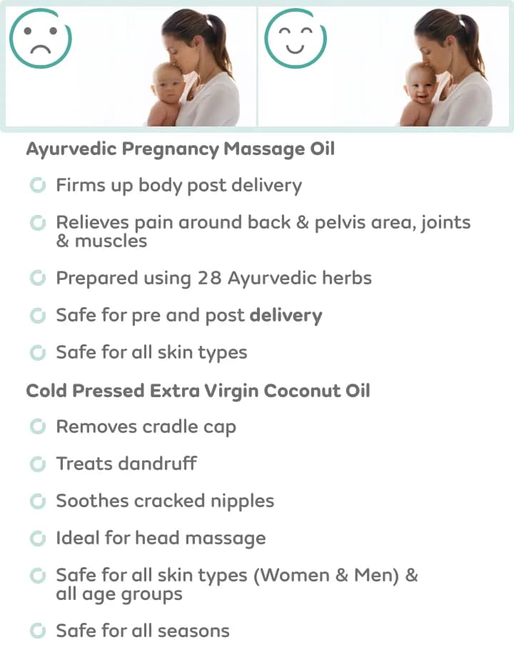 Pregnancy Massage Oil & Coconut Oil Combo  WHAT IS IT?