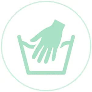 Extra Comfort Dusty Grey Melange 32 size Bra Hand wash with mild detergent in normal water