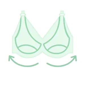  You can switch to sister sizes if your bra isnt comfortable even after finding the correct size
