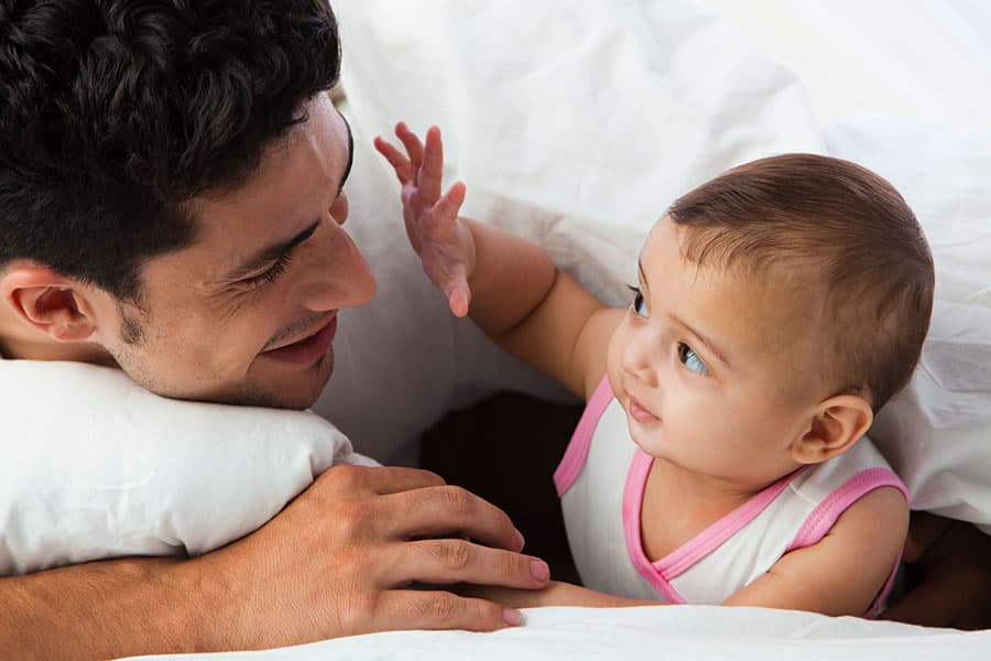 Your Baby's Development, week 36: Your baby's babbling is starting to sound a lot more like real words this week. Listen to your baby'…