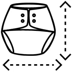 Adjustable size to fit babies from 3 Months-3 Years (5-17 kgs)