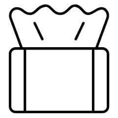 Anti theft parent pocket tissue pocket on side