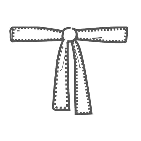 Anti-allergic zipper, no direct touch to skin