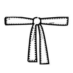 Adjustable waist belt & gathers to hide baby bump