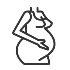 Button closure at inseam for easy diaper change