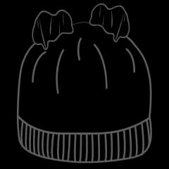 Baby cable knit warm winter cap or beanie with faux fur pom poms in 100 percent cotton red beanie 0 to 6M cute fluffy pom pom style with self design