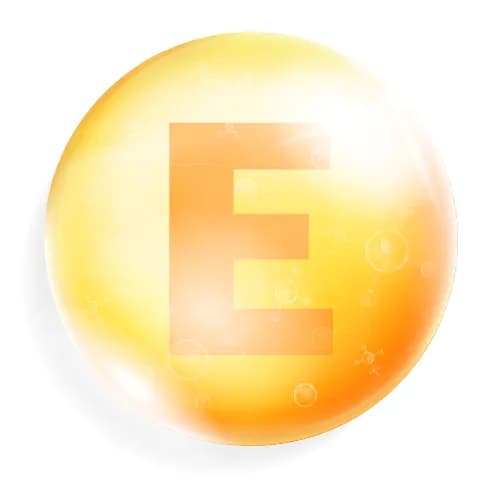 Vitamin e for nourishes the skin and hair
