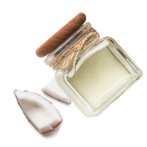 Coconut oil for nourishes and repairing the skin