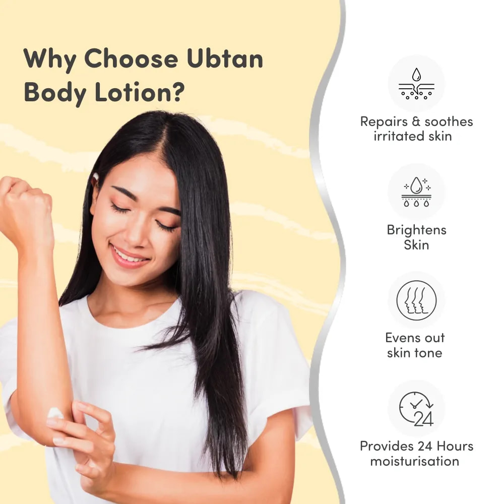 Ubtan Combo - | Removes Dead Skin Cells | Fights Acne Brightens Skin | (Ubtan body wash  275ml+ Ubtan Body Lotion 275ml)
