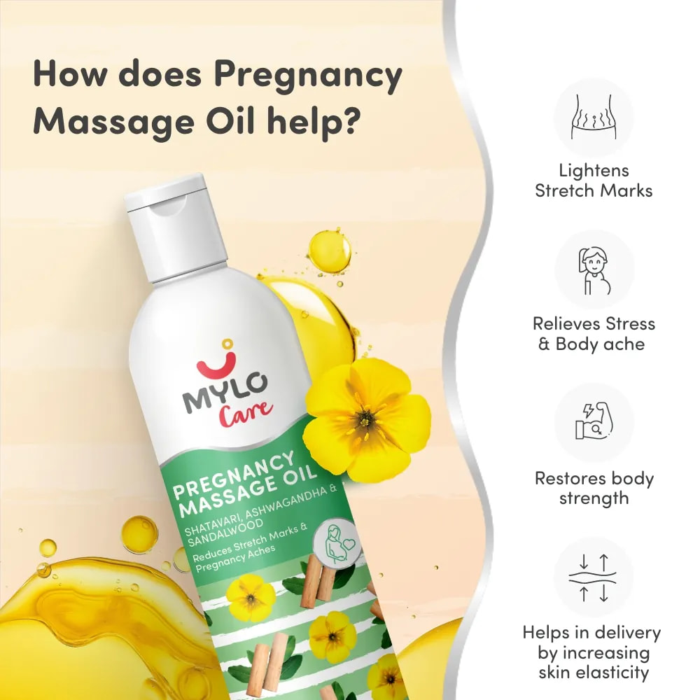 Pregnancy Massage Oil & Coconut Oil Combo
