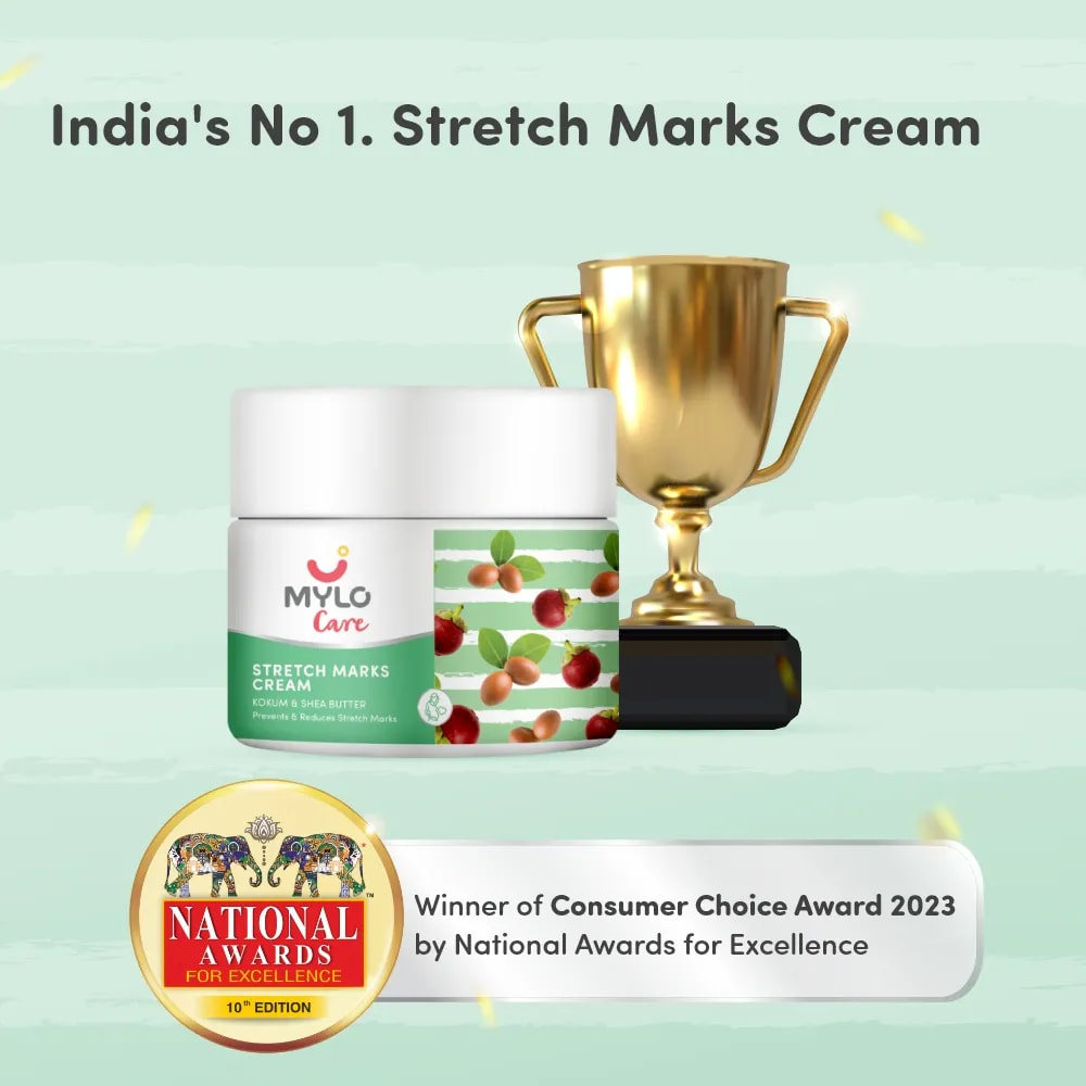 Stretch Marks Cream for Women - Clinically Proven | Removes Stretch Marks | Made Safe Certified | Safe During Pregnancy & Breastfeeding (100ml)