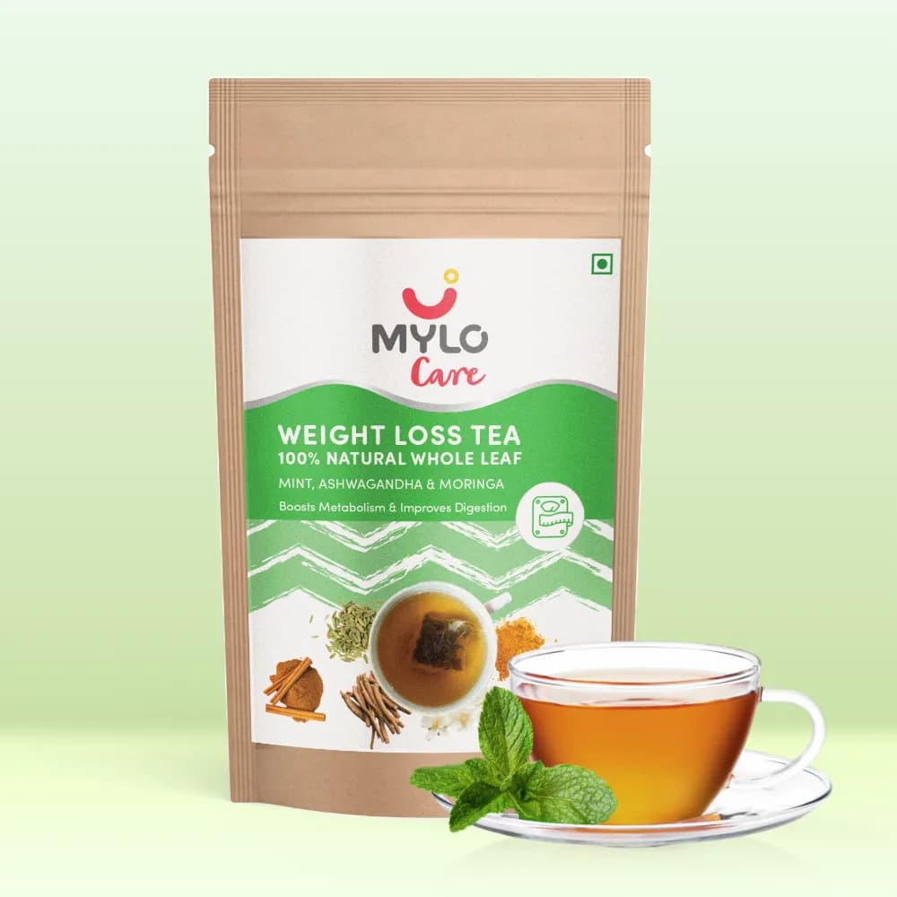 100% Natural Weight Loss Tea- 30 Tea Bags | Reduces Belly Fat | Boosts Metabolism & Improves Digestion | Improves Sleep | NABL Lab Tested
