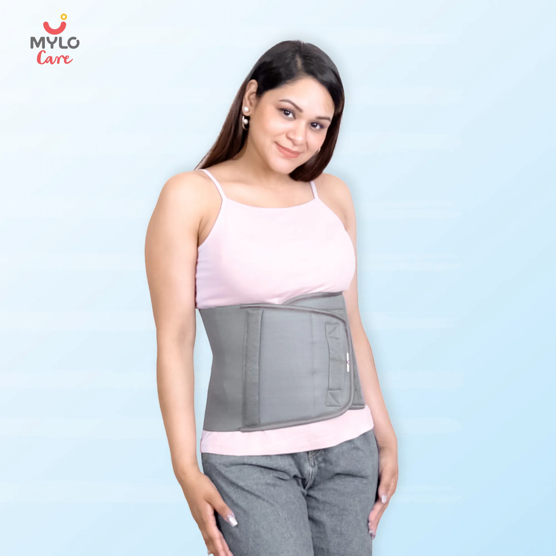 Post Pregnancy Belt After Delivery | Tightens Tummy | Improves Posture | Provides Back Support | Belly fat Loss Belt | Comfortable & Lightweight - XXL