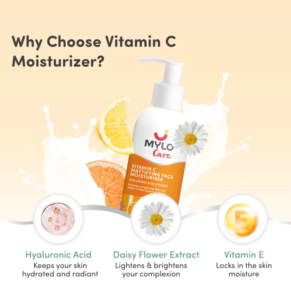 Vitamin C Daily Skin Care Kit - Removes Impurities & Dead Skin Cells | Nourishes Skin - Face Wash (100 ml), Skin Toner (200 ml) & Moisturizer (100 gm)