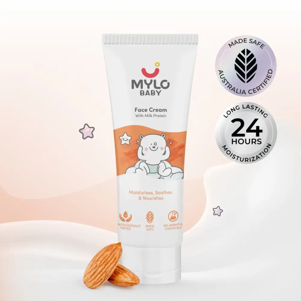 Baby Cream for Face 100 gm | Dermatologically Tested | Made Safe Australia Certified | Nourishes and Brightens Skin | Soothes Skin Irritation