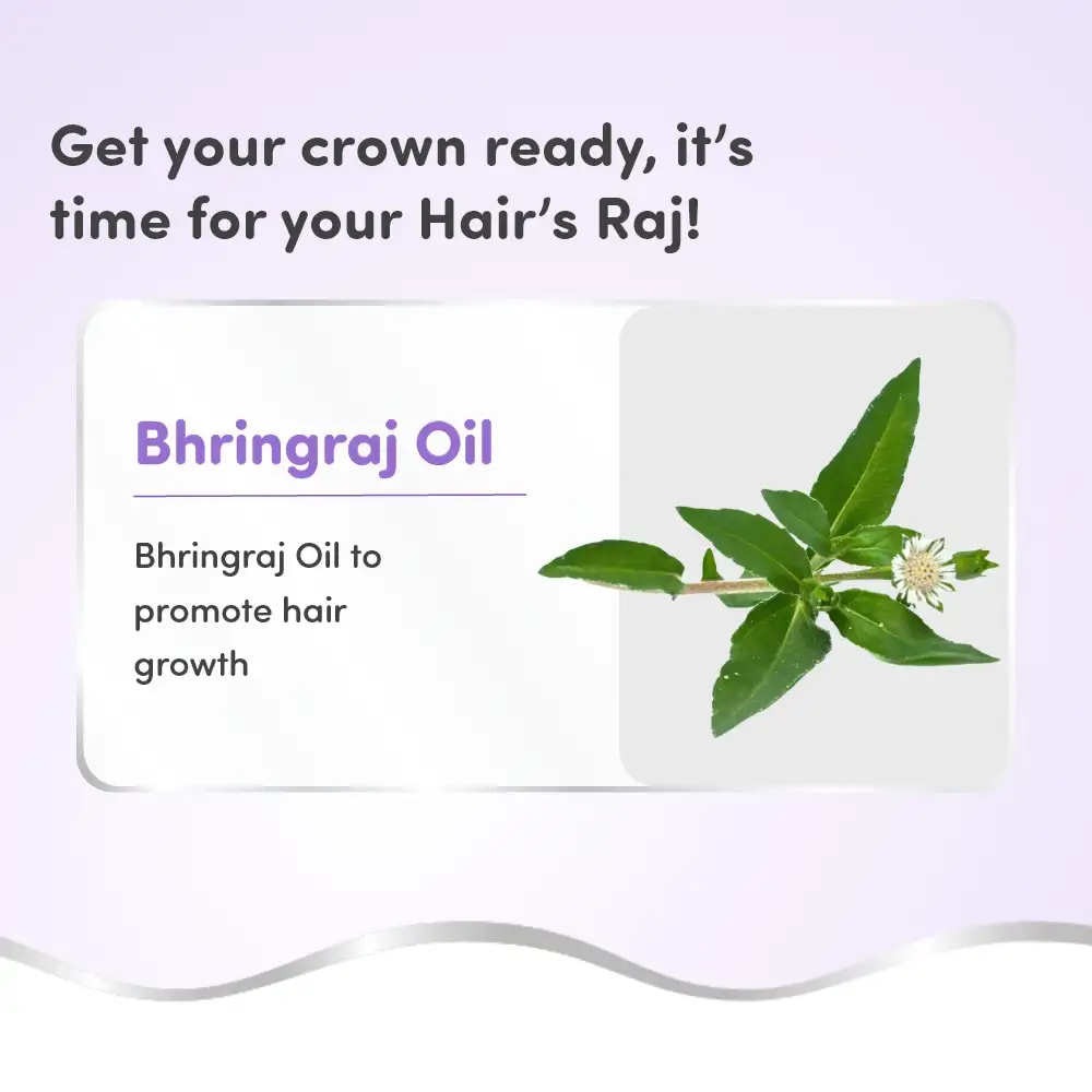 Anti Hair Fall Oil with Onion - Helps Maintain Healthy Scalp | Makes Hair Thicker & Shiny | Promotes Hair Growth | Prevents Hairfall - (200 ml)