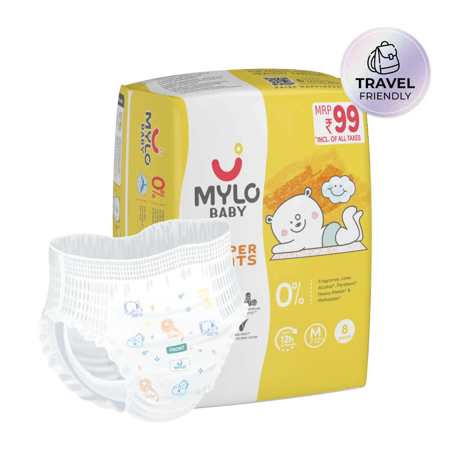 Mylo Care Diaper Pants M Pack of 8