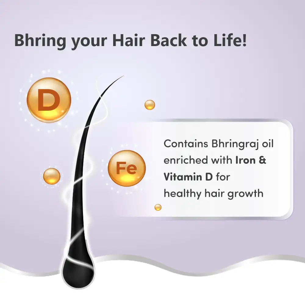 Onion Hairfall Control Conditioner with Red Onion Oil, Bhringraj & Plant Keratin - Reduces Hairfall | Strengthens Roots | Softens Hair (200 ml)