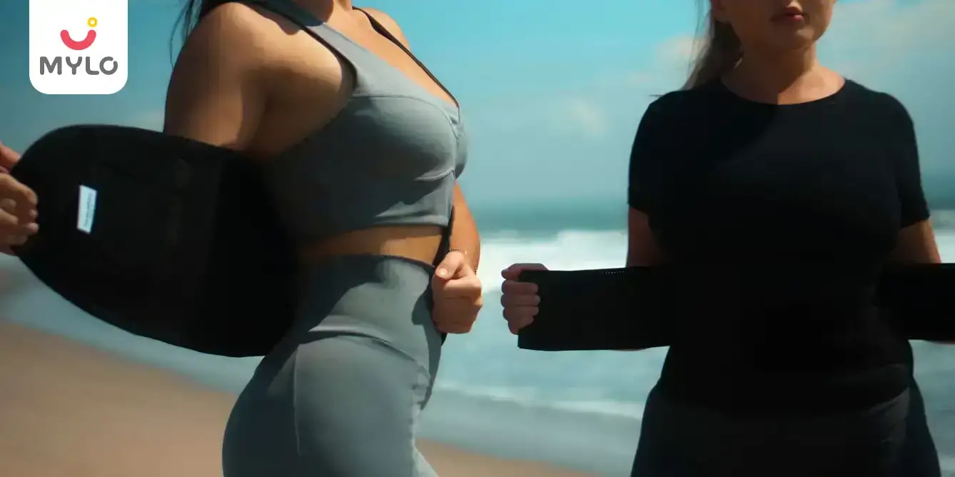 Images related to পোস্টপার্টাম বেলি র্যাপ: ঝুঁকি, সুবিধা, ধরন এবং সুরক্ষা