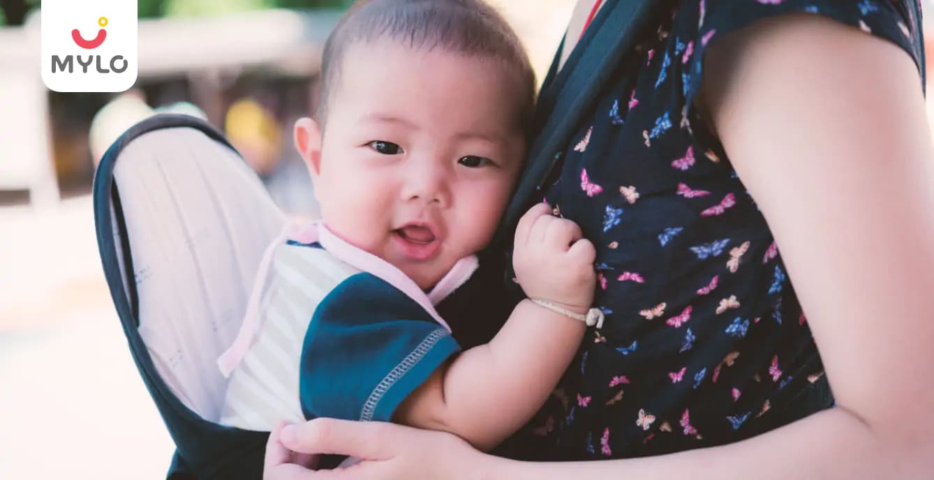 At what age should you stop using a baby carrier for your little one?